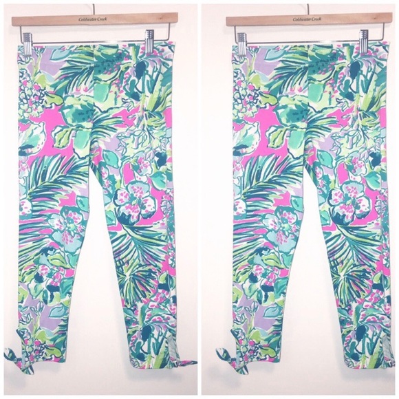 Lilly Pulitzer Other - Lilly Pulitzer Maia Leggings Girl -XL(10-12) NWT